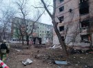 В Запорожье от российского ракетного удара пострадал пятиэтажный дом