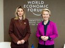 Дружина президента Олена Зеленська виступила на Всесвітньому економічному форумі у Давосі.