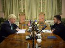 Президент Украины Владимир Зеленский встретился с бывшим премьер-министром Великобритании Борисом Джонсоном.