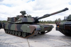M1 Abrams – боевой танк третьего поколения производства США.