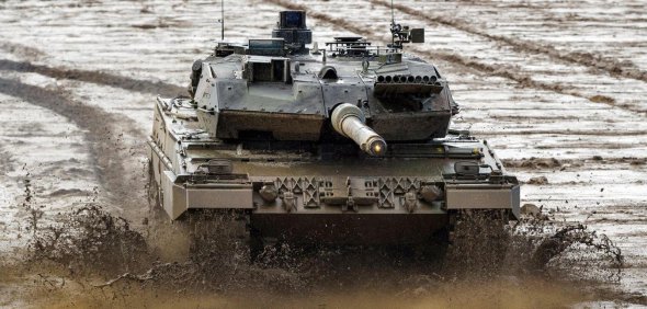 Основной танк бундесвера Leopard-2A6