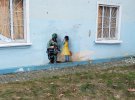 В Ірпені з'явилися графіті італійського художника TVboy