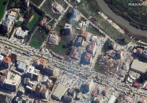 Такий вигляд має турецьке місто Антак'я після нещодавнього землетрусу