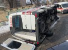 У Києві швидка потрапила в ДТП