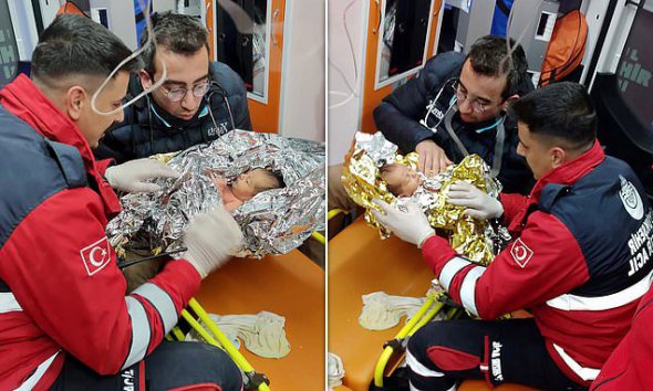 У Туреччині з-під завалів врятували 10-денне немовля