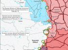 Карта бойових дій в Україні від американських аналітиків