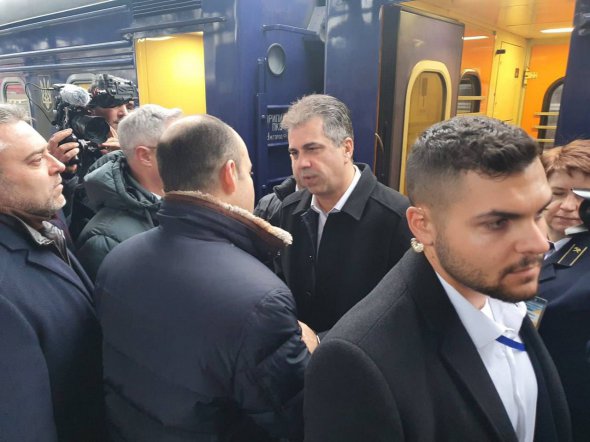 Міністр закордонних справ Ізраїлю Елі Коен 16 лютого прибув до Києва