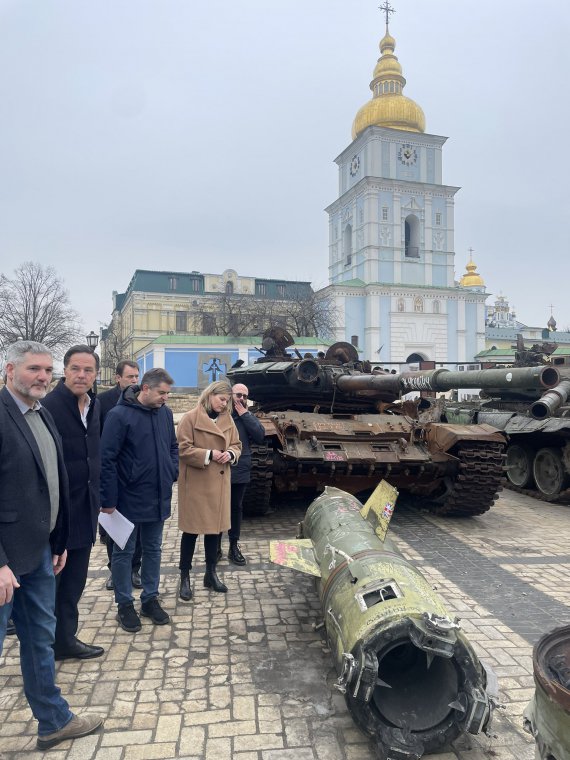 Премьер-министр Нидерландов Марк Рютте прибыл в Украину