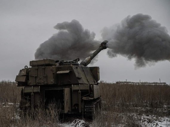 Працює українська артилерія 