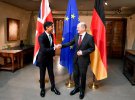 Прем'єр-міністр Великобританії Ріші Сунак і канцлер Німеччини Олаф Шольц