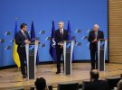 У Брюсселі відбулися перші в історії тристоронні переговори Україна-ЄС-НАТО високого рівня.