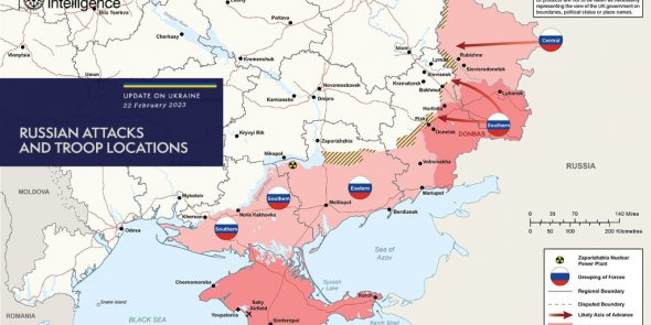 Схід залишається найгарячішою ділянкою фронту в Україні. РФ не покидає намірів захопити повністю Донецьку та Луганську області