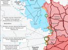 Карта боевых действий в Украине от американских аналитиков