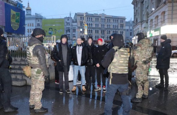 Сутички від ПВК "Редан" в Харкові