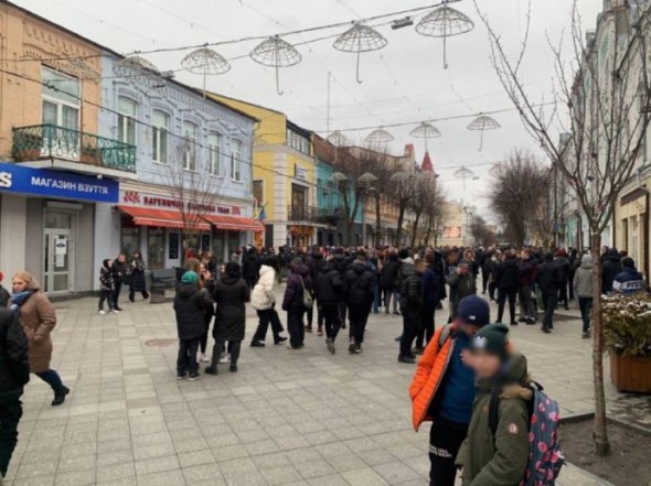 Сутички від ПВК "Редан" в Івано-Франківську
