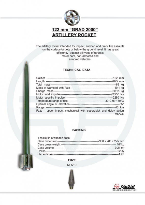 Сербські ракети для "Градів" вже у розпорядженні української армії