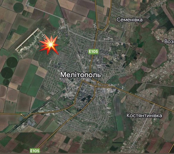 Іван Федоров повідомив про вибух на мелітопольському аеродромі.