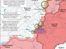 Карта бойових дій в Україні від американських аналітиків