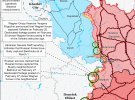 Карта бойових дій в Україні від американських аналітиків