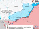 Карта боевых действий в Украине от американских аналитиков