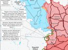 Карта бойових дій в Україні від американських аналітиків