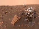 Марсоход NASA Curiosity сделал фото лучей заходящего Солнца