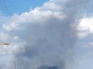 У тимчасово окупованому Енергодарі Запорізької області розпочалася сильна пожежа