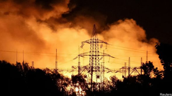 Удар по українській енергетичній інфраструктурі у грудні 2022 року