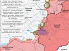 Карта бойових дій в Україні від американських аналітиків