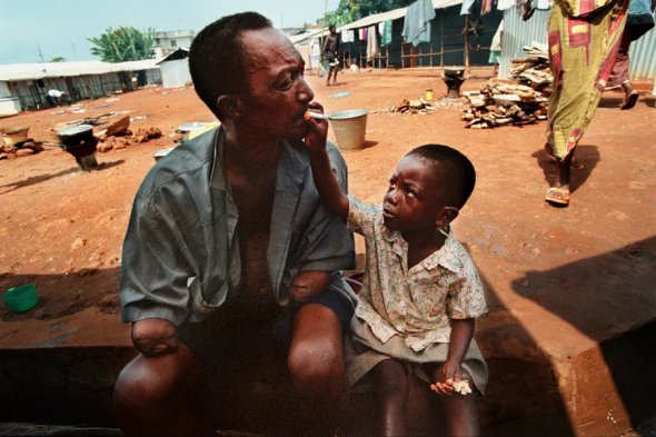 Жертва геноцида в Руанде 