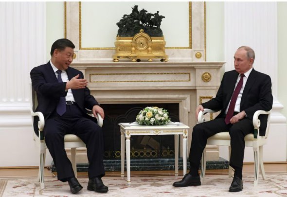 Зустріч Сі Цзіньпіна з Путіним у Кремлі 