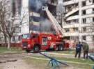В Запорожье российская ракета попала в многоэтажный дом
