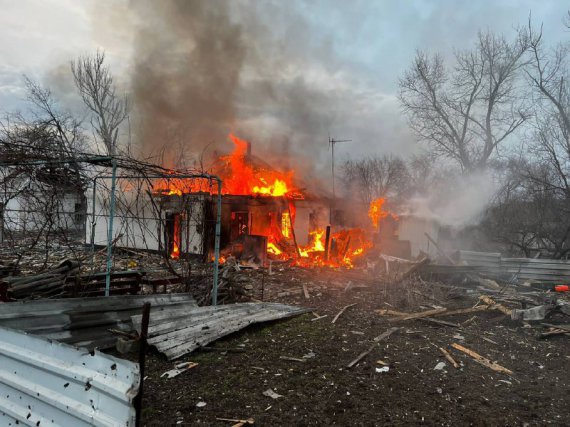 Наслідки російських обстрілів Авдіївки на Донеччині. Місто ворог намагається оточити