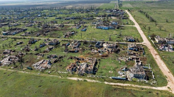 Оккупанты уничтожили село Благодатное Николаевской области