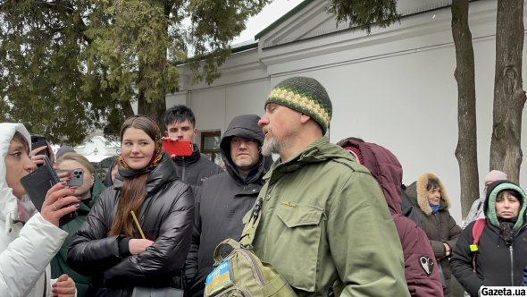 Киянин Вʼячеслав підтримує виселення РПЦ з обителі