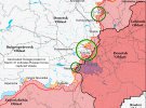 Карта бойових дій в Україні від американських аналітиків