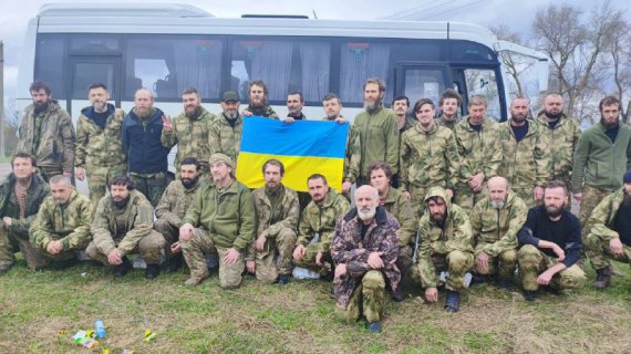 Украина на Пасху вернула 130 военнопленных