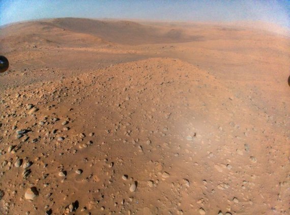 Марсіанський гелікоптер піднявся на 12 м