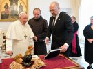 Прем'єр-міністр України Денис Шмигаль у Ватикані зустрівся Папою Римським Франциском
