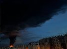 Масштабна пожежа виникла у Севастополі