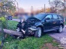 На Рівненщині нетверезий 17-річний водій врізався в електроопору, повалив її і намагався втекти