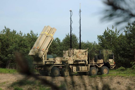 Генеральний штаб Збройних сил України показав зенітний ракетний комплекс IRIS-T