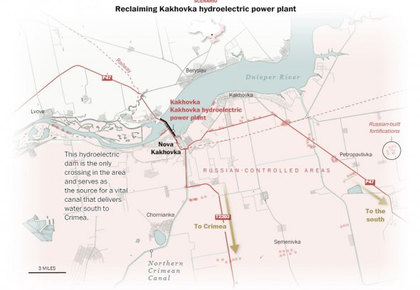 Сценарій повернення Каховської ГЕС 