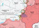 Карта бойових дій в Україні від американських аналітиків