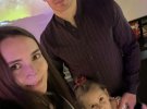 Олег Сірий із дружиною і донькою