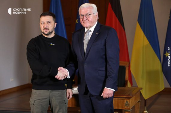 Президент Владимир Зеленский встретился с президентом Германии Франком-Вальтером Штайнмайером