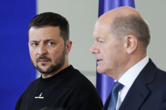 Президент Володимир Зеленський зустрівся із канцлером ФРН Олафом Шольцом