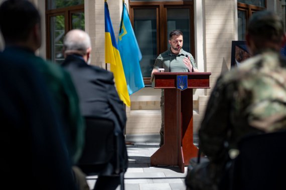 Президент Владимир Зеленский обратился к крымским татарам в День памяти жертв геноцида