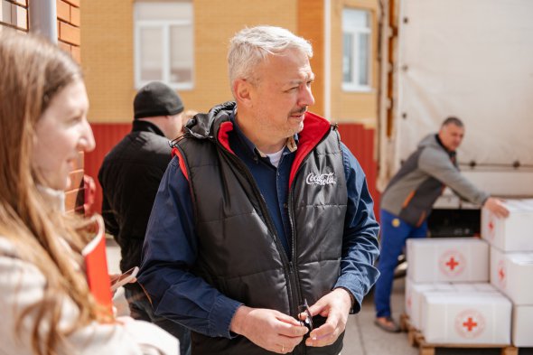 Андрей Бублик: «Работаем по всей стране. Кроме продукции, уже объявили о намерении отстроить детский сад в селе Богдановка Великодымерской громады»