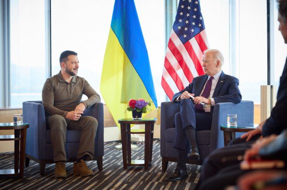 Президент Володимир Зеленський зустрівся із президентом США Джо Байденом